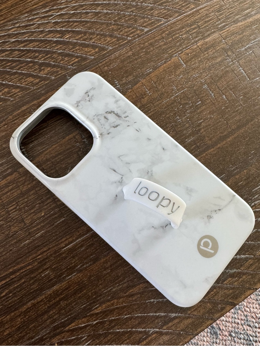 Loopy Case White Marble iPhone 13 Pro Case - RIGHTY